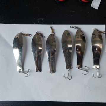 Originele vintage Heintz Blinkers, de snoekvangers!  beschikbaar voor biedingen
