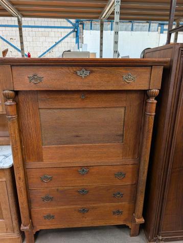 Antieke Empire Ladenkast/Bureau beschikbaar voor biedingen