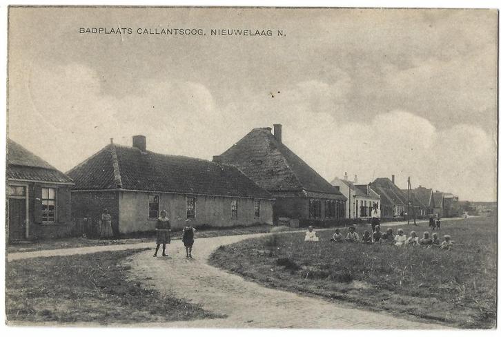 Callantsoog, Badplaats Callantsoog, Nieuwelaag N, Verzamelen, Ansichtkaarten | Nederland, Gelopen, Noord-Holland, 1920 tot 1940