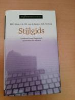 Stijlgids voor Financieel Economische teksten., Ophalen, Nieuw, WO, M.C. Blom