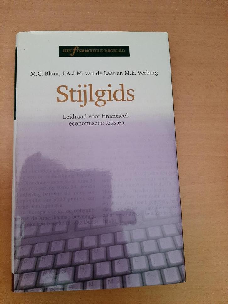 Stijlgids voor Financieel Economische teksten., Boeken, Studieboeken en Cursussen, Nieuw, WO, Beta, Ophalen