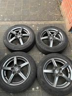 Alvtev velgen met banden, Auto-onderdelen, Banden en Velgen, Ophalen, Gebruikt, 15 inch, Banden en Velgen