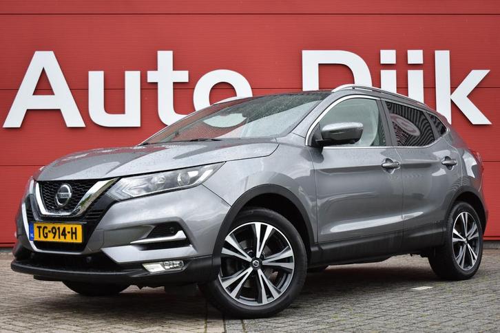 Nissan QASHQAI 1.2 N-Connecta LED | Pano | Keyless | Trekhaa, Auto's, Nissan, Bedrijf, Te koop, Qashqai, 360° camera, ABS, Airbags