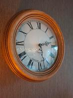 Houten Wandklok Newgate, Huis en Inrichting, Ophalen of Verzenden, Zo goed als nieuw, Analoog, Wandklok