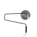 Prachtige vintage Anvia 7058 Hoogervorst design wandlamp, Ophalen of Verzenden, Gebruikt, Metaal