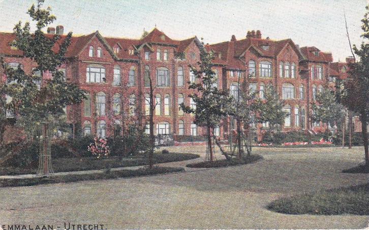 02904 Utrecht - Emmalaan, Verzamelen, Ansichtkaarten | Nederland, Ongelopen, Utrecht, Voor 1920, Verzenden