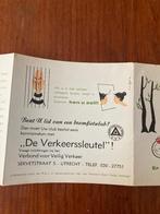 bromfiets  veilig folder oldtimer, Ophalen of Verzenden, Zo goed als nieuw