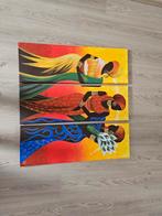 Drie luik Afrikaanse vrouwen, Ophalen