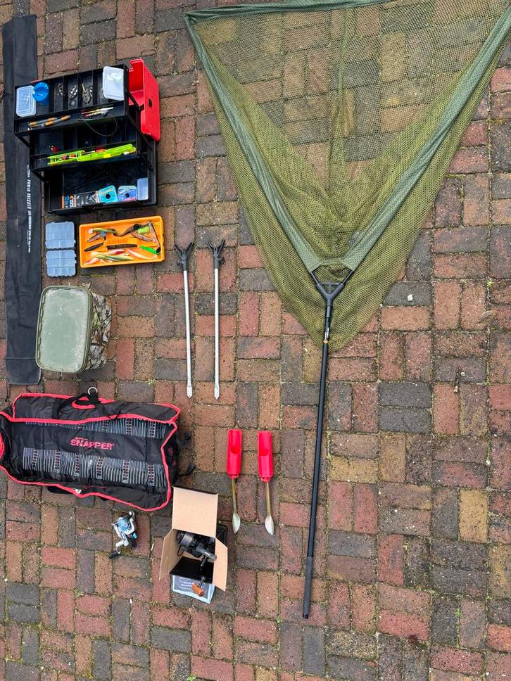 Complete Visuitrusting - Ik Stop Ermee!, Watersport en Boten, Hengelsport | Karpervissen, Gebruikt, Complete set, Ophalen of Verzenden