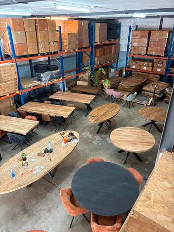 Eettafels rond / ovaal / rechthoek nieuw beschikbaar voor biedingen