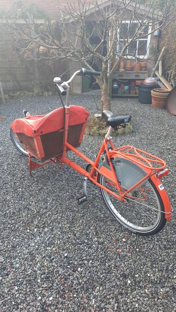 Fiets fabriek bakfiets ZONDER elektrische ondersteuning  beschikbaar voor biedingen