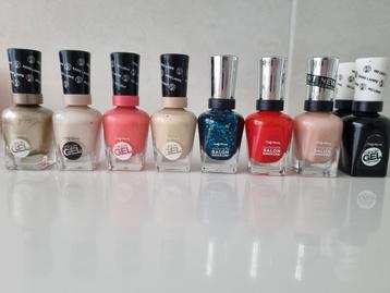 Sally Hansen Miracle Gel - 7 kleuren + 2 topcoats beschikbaar voor biedingen
