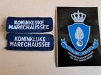 Schouder emblemen Kmar, Verzamelen, Ophalen of Verzenden, Landmacht, Nederland, Embleem of Badge