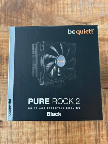 Be Quiet! Pure Rock 2– Black – Krachtige & stille CPU koeler beschikbaar voor biedingen