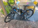 B-Twin Rockrider 520 blauw MAAT M (LEKKE ACHTERBAND), Fietsen en Brommers, Fietsen | Mountainbikes en ATB, Hardtail, Ophalen, Gebruikt