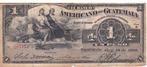 Guatemala 1 Peso 1899 - El Banco Americano - Zeldzaam biljet, Verzenden, Midden-Amerika, Los biljet