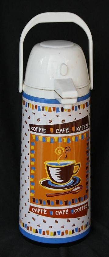 Koffieschenkkan met pomp -retro-