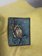 8064) biddende handen messing  hanger, Antiek en Kunst, Ophalen of Verzenden