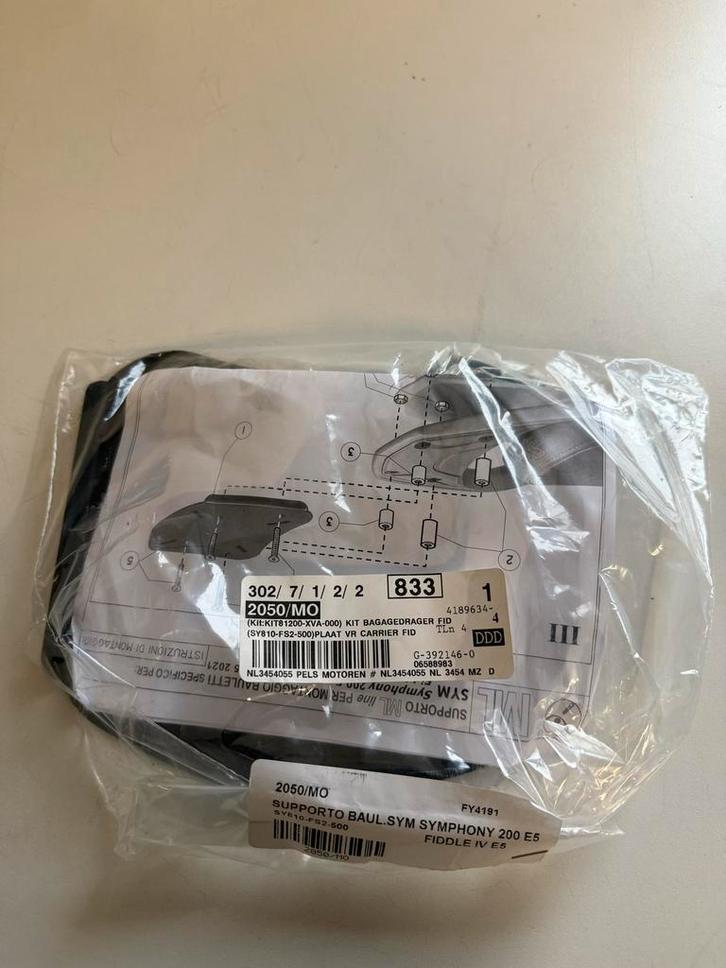 Sym Symphony Achterdrager 125i 4T, Motoren, Accessoires | Overige, Nieuw, Ophalen