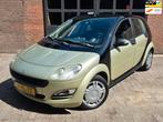 Smart Forfour 1.1 green black, airco, pano!, Voorwielaandrijving, Stof, Gebruikt, Zwart
