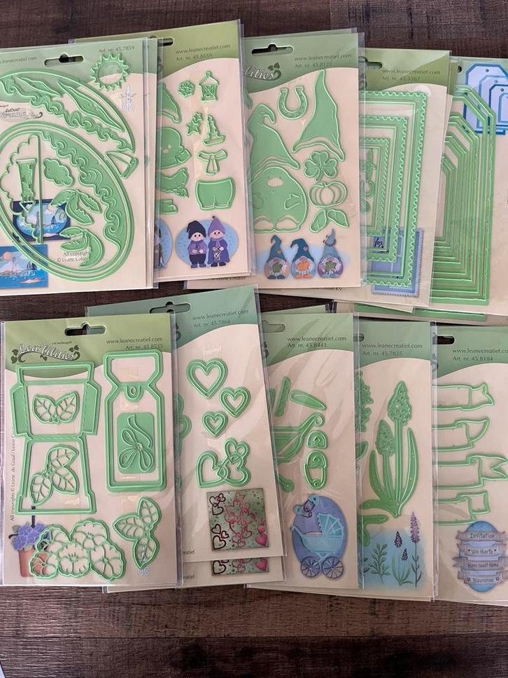 Leane Creatief snijmallen – €6,00 per stuk (deel 2), Hobby en Vrije tijd, Kaarten | Zelf maken, Nieuw, Pons of Mal, Overige thema's
