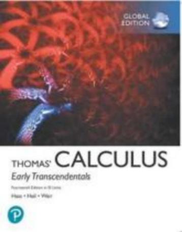 Thomas' Calculus studieboek beschikbaar voor biedingen