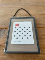 HEMA fotolijst zwart met ketting 10x15 cm, Ophalen of Verzenden, Nieuw