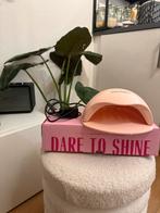 Pink gellac lamp, Ophalen of Verzenden, Zo goed als nieuw, One size fits all