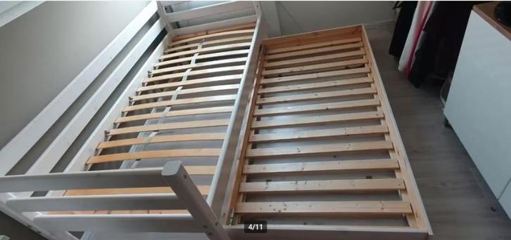 flexa bed, Kinderen en Baby's, Kinderkamer | Bedden, Gebruikt, 180 cm of meer, 85 tot 100 cm, Lattenbodem, Ophalen