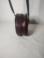 K643 BOSBOOM bruin lederen schoudertas, 2e hands, Gebruikt, Bruin, Schoudertasje