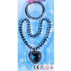 Nieuw ! Elsa Ketting + Hanger En Armband Accessoires Blauw, Ophalen of Verzenden, Nieuw, Meisje