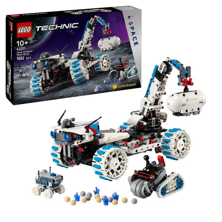 LEGO 42211 Technic Lunar Outpost Maanrover 1082 delig, Kinderen en Baby's, Speelgoed | Duplo en Lego, Nieuw, Lego, Complete set
