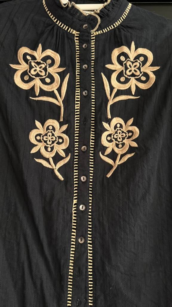 Antik batik 38, Kleding | Dames, Ophalen of Verzenden, Zo goed als nieuw, Maat 38/40 (M), Zwart