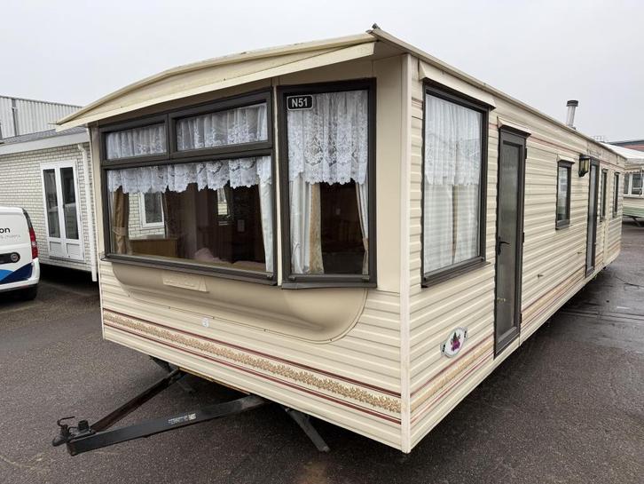 Carnaby Claret Stacaravan 11 x 3.70 m 3 slp, Caravans en Kamperen, Stacaravans