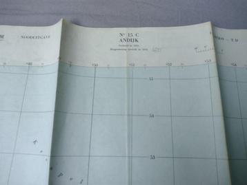 15 C Andijk Driehuizen Oosterdijk  Plattegrond 1953 beschikbaar voor biedingen