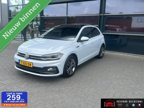 Volkswagen Polo 1.0 TSI Highline 3x R-line/ panoramadak/ aut, Auto's, Volkswagen, Bedrijf, Te koop, Polo, ABS, Adaptive Cruise Control