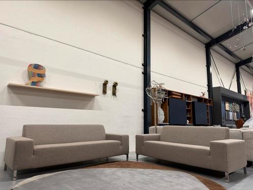 2 Nieuw Gelderland 6511 Bankstel 3 & 2,5 Andes Taupe Bank, Huis en Inrichting, Banken | Bankstellen, Nieuw, Rechte bank, Driepersoons