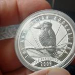 1 oz zilver munt Australia Kookaburra  2009, Postzegels en Munten, Edelmetalen en Baren, Ophalen of Verzenden, Zilver