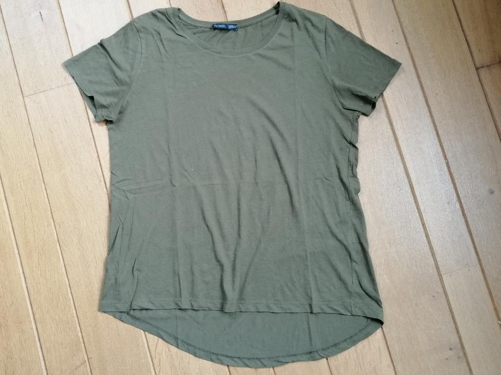 ZARA Collection WB t -shirt leger groen maat M - nieuw -, Maat 38/40 (M), Zara, Nieuw, Ophalen of Verzenden