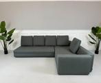 Minotti Kline Bank Stoffen Designbank + Tafel, Gebruikt, Hoekbank, Ophalen of Verzenden, 200 tot 250 cm