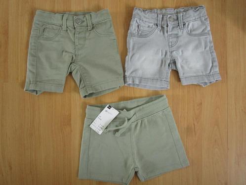 Hema maat 74 - drie korte broekjes (1x nieuw), Kinderen en Baby's, Babykleding | Maat 74, Zo goed als nieuw, Jongetje, Broekje