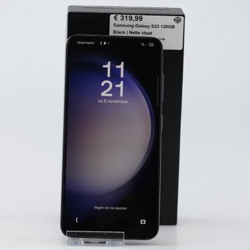 Samsung Galaxy S23 128GB Black | Nette staat beschikbaar voor biedingen