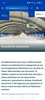 SnowWorld Voucher t.w.v €100 ( Diverse Activiteiten), Tickets en Kaartjes, Eén persoon, Mei