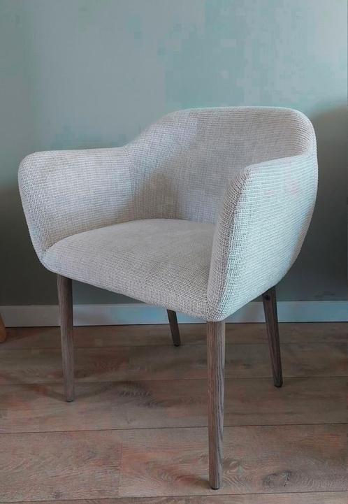 Eetkamerstoel Hotel Chique Fauteuil Light & Living Nieuw, Huis en Inrichting, Stoelen, Nieuw, Eén, Hout, Stof, Overige kleuren