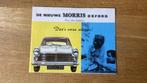 Brochure Morris Oxford 1966, Boeken, Auto's | Folders en Tijdschriften, Ophalen of Verzenden, Zo goed als nieuw, Overige merken