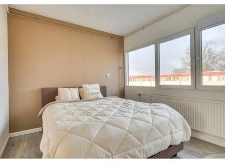 Bed van 1.60, Ophalen, Gebruikt, Tweepersoons, Hout
