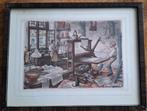 Te koop 2 prenten van Anton Pieck, Antiek en Kunst, Ophalen of Verzenden
