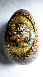 PAASEI PAPIER MACHE JAREN 60, Antiek en Kunst, Curiosa en Brocante, Ophalen of Verzenden