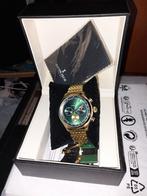 Hele mooie nw JACOB ZECK heren/ Dames  horloge, Ophalen of Verzenden, Zo goed als nieuw, Staal, Overige merken
