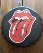 Rolling Stones bierdop / tin sign., Ophalen of Verzenden, Nieuw, Reclamebord
